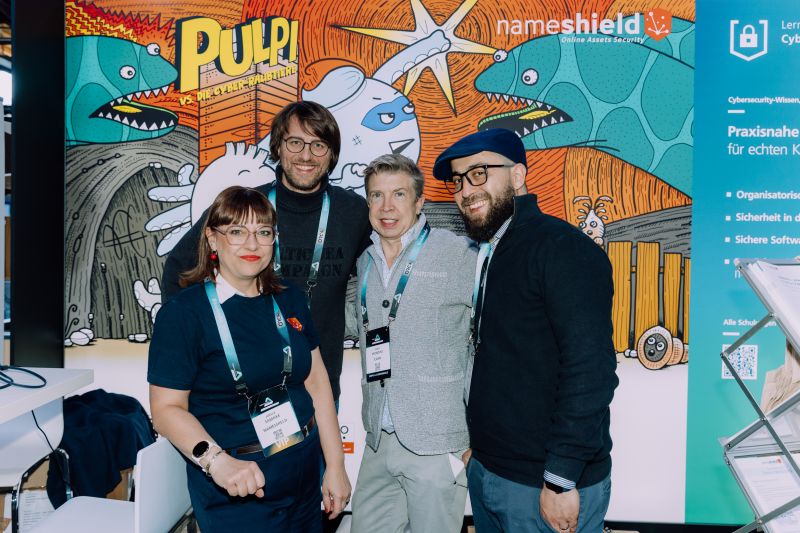 Nameshield Stand auf dem Cybersecurity Summit