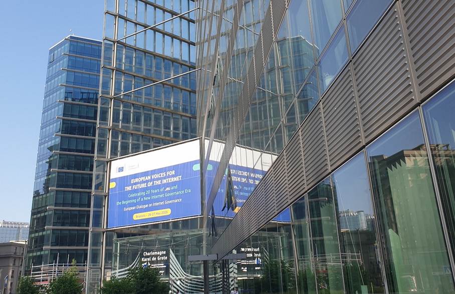 Die EuroDIG fand dieses Jahr im Gebäude der Europäischen Kommission statt.