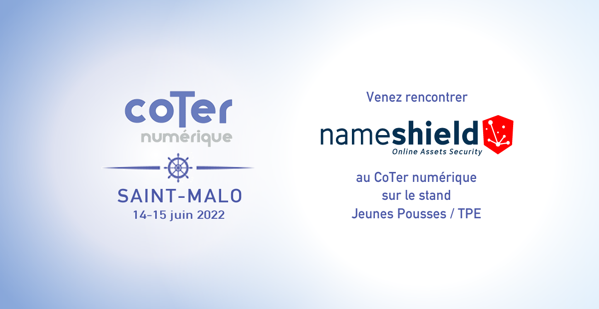 Nameshield sera présent au Congrès du CoTer numérique – Les 14 et 15 juin 2022 à Saint-Malo