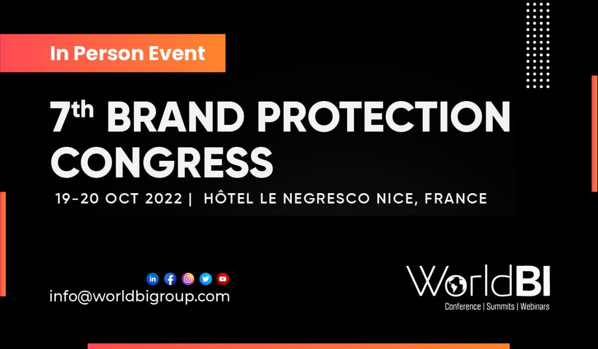 Nameshield sera présent au Brand Protection Congress – Les 19 et 20 octobre 2022 à Nice