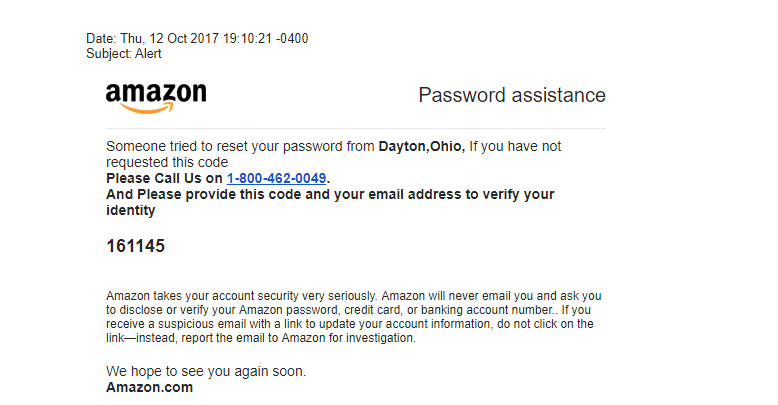 A phishing attack more and more sophisticated