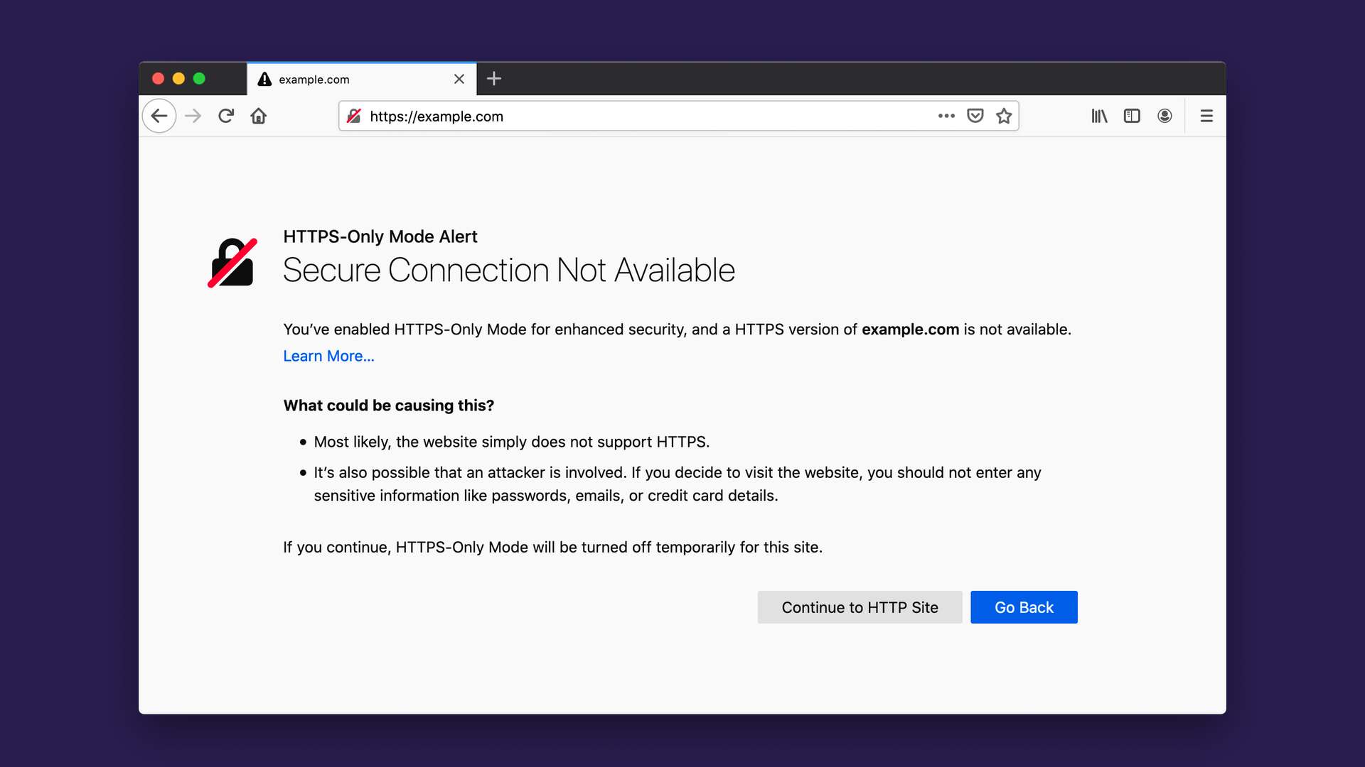 Firefox 83 launches HTTPS-Only mode